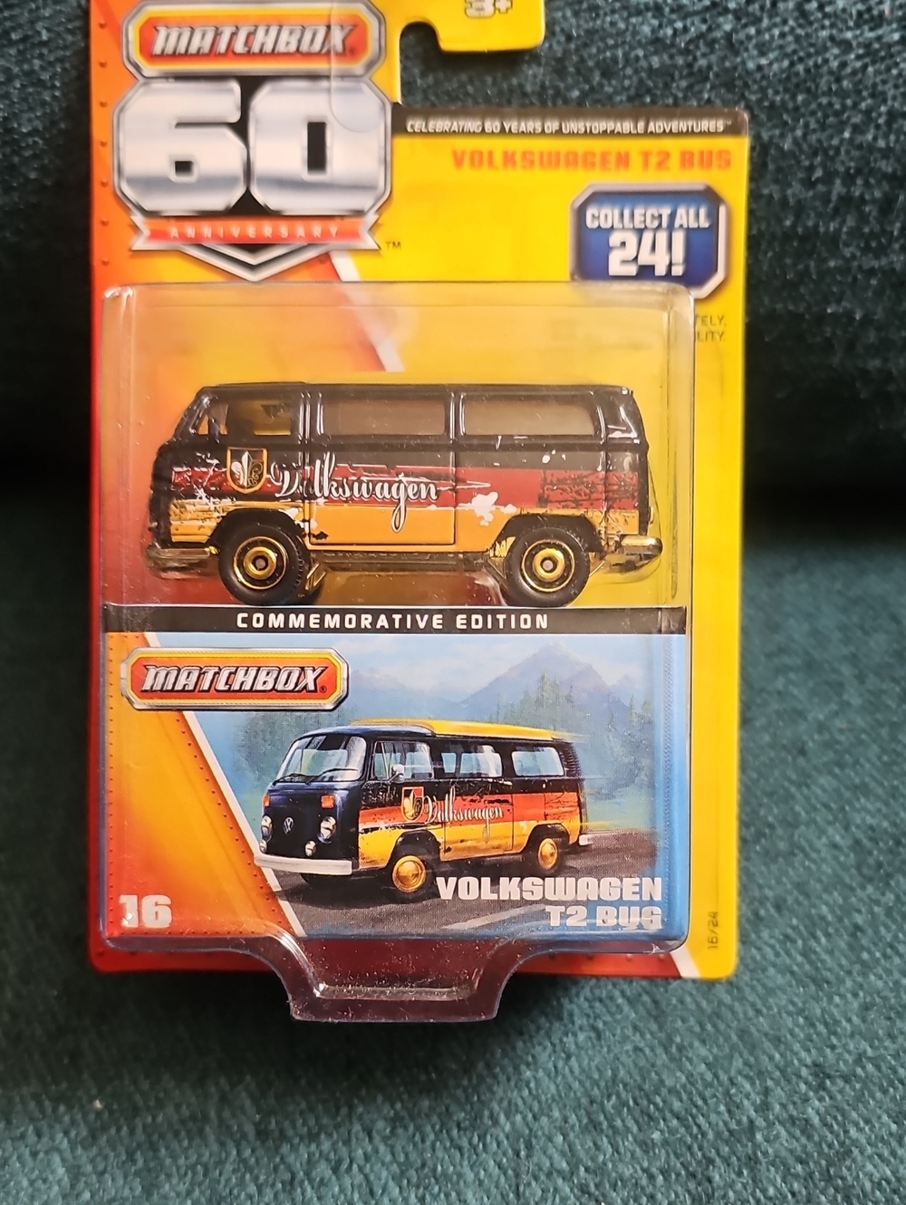 Matchbox 60th Anniversary Volkswagen T2 Bus